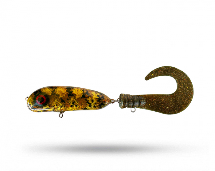 Brunnberg Lures BB Tail Shallow - MotorOil Burbot i gruppen Fiskedrag / Tailbeten hos Örebro Fiske & Outdoor AB (Hot Motor Burbot)